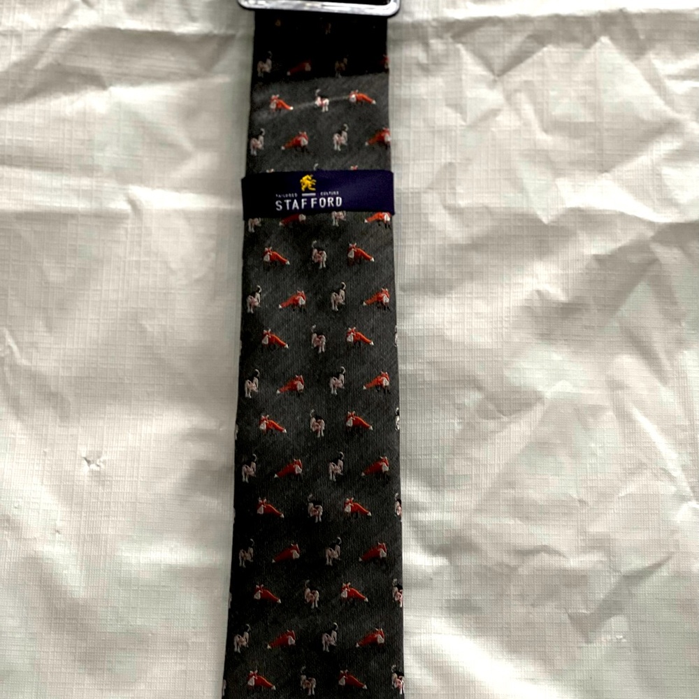 Gray Stafford Neck Tie